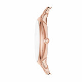 Buy Shop Fossil Jacqueline Rose Gold Dial Rose Gold Steel Strap Watch for Women - ES3970 USA Online