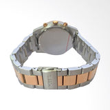 Buy Shop Fossil Perfect Boyfriend Mother of Pearl Dial Two Tone Steel Strap Watch for Women - ES4135 USA Online