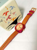 Buy Shop Fossil Candy White Dial Brown Leather Strap Watch for Women - ES3537 USA Online