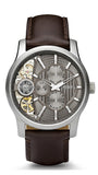 Buy Shop Fossil Twist Chronograph Multifunction Taupe Dial Brown Leather Strap Watch for Men - ME1098 USA Online