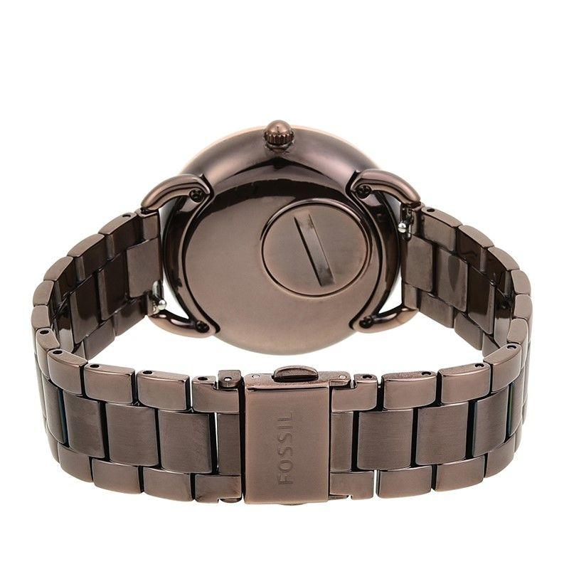 Buy Shop Fossil Tailor Analog Brown Dial Brown Steel Strap Watch for Women - ES4258 USA Online