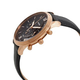 Buy Shop Fossil Neutra Chronograph Black Dial Black Leather Strap Watch for Men - FS5381 USA Online