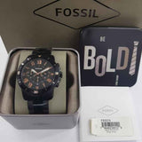 Buy Shop Fossil Grant Sport Chronograph Black Dial Black Steel Strap Watch for Men - FS5374 USA Online