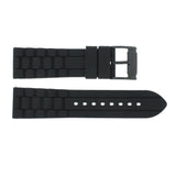 Buy Shop Fossil Machine Chronograph Black Dial Black Silicone Strap Watch for Men - FS4487 USA Online