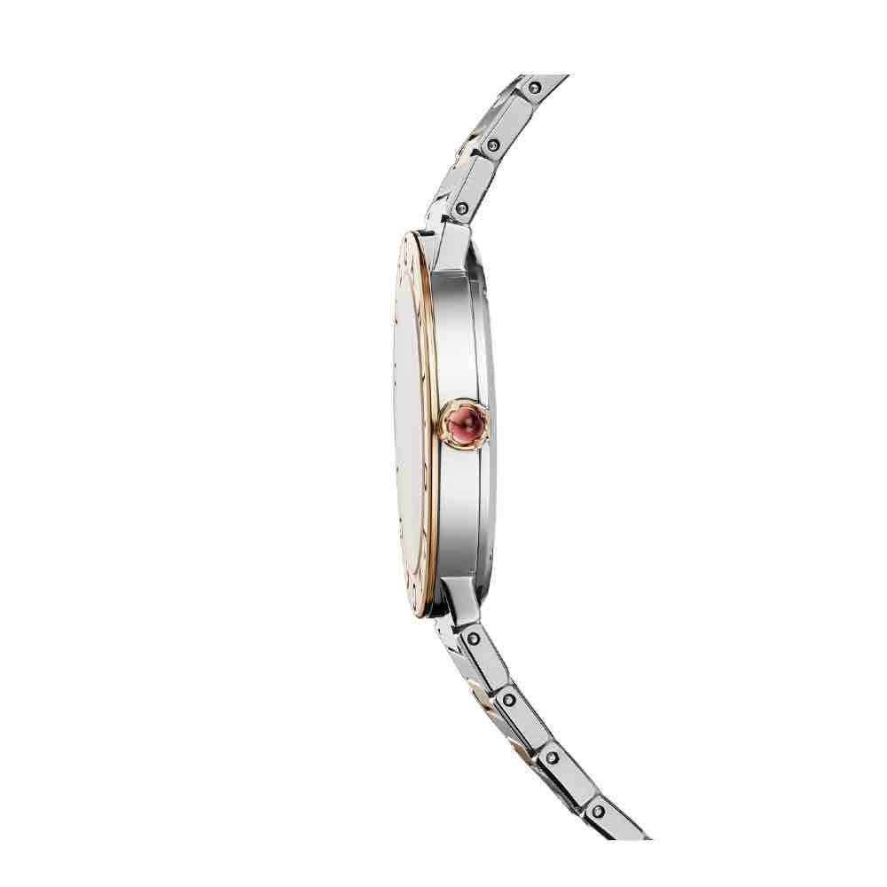 Buy Shop Bvlgari Bvlgari Bvlgari Lady Diamonds Silver Dial Silver Steel Strap Watch for Women - BVLGARI103577 USA Online