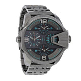 Buy Shop Diesel Uber Chief Black Dial Grey Stainless Steel Strap Watch For Men - DZ7372 USA Online