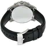 Buy Shop Fossil Grant Chronograph Black Dial Black Leather Strap Watch for Men - FS4812 USA Online