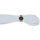 Buy Shop Fossil Grant Chronograph Green Dial Brown Leather Strap Watch for Men - FS4918 USA Online
