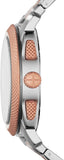 Buy Shop Fossil Machine Blue Dial Two Tone Steel Strap Watch for Men - FS5037 USA Online