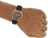 Buy Shop Fossil Grant Chronograph Grey Dial Black Leather Strap Watch for Men - FS5085 USA Online