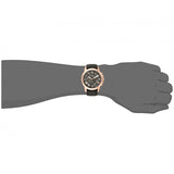 Buy Shop Fossil Grant Chronograph Grey Dial Black Leather Strap Watch for Men - FS5085 USA Online