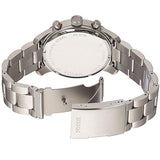 Buy Shop Fossil Pilot 54 Chronograph Navy Blue Dial Silver Steel Strap Watch for Men - FS5203 USA Online