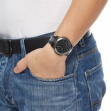 Buy Shop Fossil Grant Chronograph Black Dial Two Tone Steel Strap Watch for Men - FS5269 USA Online
