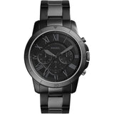 Buy Shop Fossil Grant Chronograph Black Dial Two Tone Steel Strap Watch for Men - FS5269 USA Online