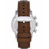 Buy Shop Fossil Townsman Chronograph Black Dial Brown Leather Strap Watch for Men - FS5280 USA Online