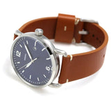 Buy Shop Fossil Commuter Blue Dial Blue Leather Strap Watch for Men - FS5325 USA Online