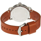 Buy Shop Fossil Commuter Blue Dial Blue Leather Strap Watch for Men - FS5325 USA Online
