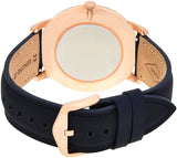 Buy Shop Fossil The Minimalist Slim White Dial Blue Leather Strap Watch for Men - FS5371 USA Online
