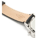 Buy Shop Fossil Townsman Multifunction Black Dial Black Leather Strap Watch for Men - FS5396 USA Online