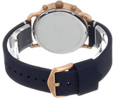Buy Shop Fossil The Commuter Blue Dial Blue Leather Strap Watch for Men - FS5404 USA Online