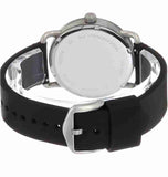 Buy Shop Fossil The Commuter Black Dial Black Leather Strap Watch for Men - FS5406 USA Online
