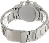 Buy Shop Fossil Goodwin Chronograph Black Dial Silver Steel Strap Watch for Men - FS5412 USA Online
