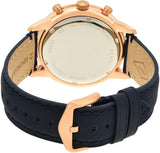 Buy Shop Fossil Townsman Chronograph Blue Dial Blue Leather Strap Watch for Men - FS5436 USA Online