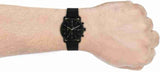 Buy Shop Fossil Commuter Black Dial Black Leather Strap Watch for for Men - FS5504 USA Online