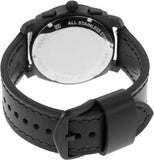 Buy Shop Fossil Machine Chronograph Black Dial Black Leather Strap Watch for Men - FS5586 USA Online
