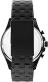 Buy Shop Fossil Forrester Chronograph Black Dial Black Steel Strap Watch for Men - FS5697 USA Online