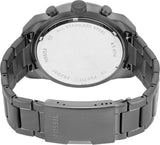 Buy Shop Fossil Bronson Chronograph Blue Dial Grey Steel Strap Watch for Men - FS5711 USA Online