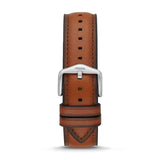 Buy Shop Fossil Neutra Chronograph Green Dial Brown Leather Strap Watch for Men - FS5735 USA Online