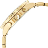 Buy Shop Fossil Garrett Chronograph Gold Dial Gold Steel Strap Watch for Men - FS5772 USA Online