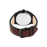 Buy Shop Fossil Everett Chronograph Black Dial Brown Leather Strap Watch for Men - FS5798 USA Online