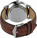 Buy Shop Fossil The Minimalist 3H Black Dial Brown Leather Strap Watch for Men - FS5464 USA Online