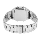 Buy Shop Fossil Retro Digital Silver Dial Silver Steel Strap Watch for Men - FS5844 USA Online