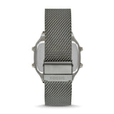 Buy Shop Fossil Retro Digital Purple Dial Grey Mesh Strap Watch for Men - FS5888 USA Online