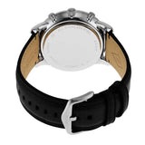 Buy Shop Fossil Neutra Chronograph White Dial Black Leather Strap Watch for Men - FS6023 USA Online