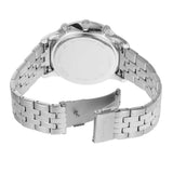 Buy Shop Fossil Neutra Chronograph Blue Dial Silver Steel Strap Watch for Men - FS6025 USA Online