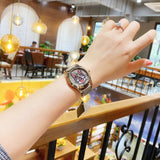 Buy Shop Gucci G-Timeless Brown Dial Brown Leather Strap Unisex Watch - YA1264057 USA Online