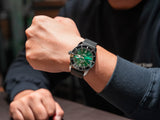 Buy Shop Breitling Superocean Heritage B20 Automatic 46 Green Dial Black Mesh Bracelet Watch for Men - AB2020121L1S1 USA Online