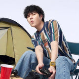 Buy Shop Guess Phoenix Chronograph Black Dial Black Rubber Strap Watch for Men - GW0499G2 USA Online