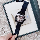 Buy Shop Guess Phoenix Multifunction Black Dial Black Rubber Strap Watch for Men - GW0203G3 USA Online