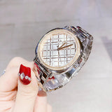 Buy Shop Michael Kors Nia Quartz Silver Dial Silver Steel Strap Watch For Women - MK3988 USA Online