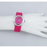 Buy Shop Marc Jacobs Amy Pop Pink Dial Pink Leather Strap Watch for Women - MBM1286 USA Online