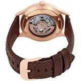 Buy Shop Emporio Armani Meccanico White Dial Brown Leather Strap Watch For Men - AR1920 USA Online