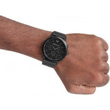 Buy Shop Emporio Armani Renato Chronograph Black Dial Black Mesh Bracelet Watch For Men - AR2498 USA Online