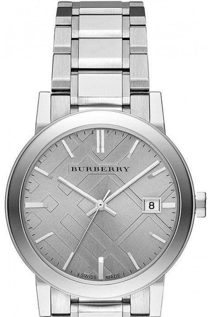 Buy Shop Burberry The City Silver Dial Silver Steel Strap Watch for Women - BU9143 USA Online