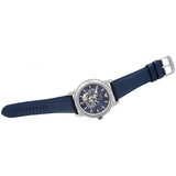 Buy Shop Emporio Armani Luigi Chronograph Blue Dial Black Leather Strap Watch For Men - AR60011 USA Online