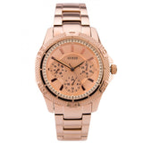 Buy Shop Guess Phantom Mini Rose Gold Dial Rose Gold Steel Strap Watch for Women - W0235L3 USA Online